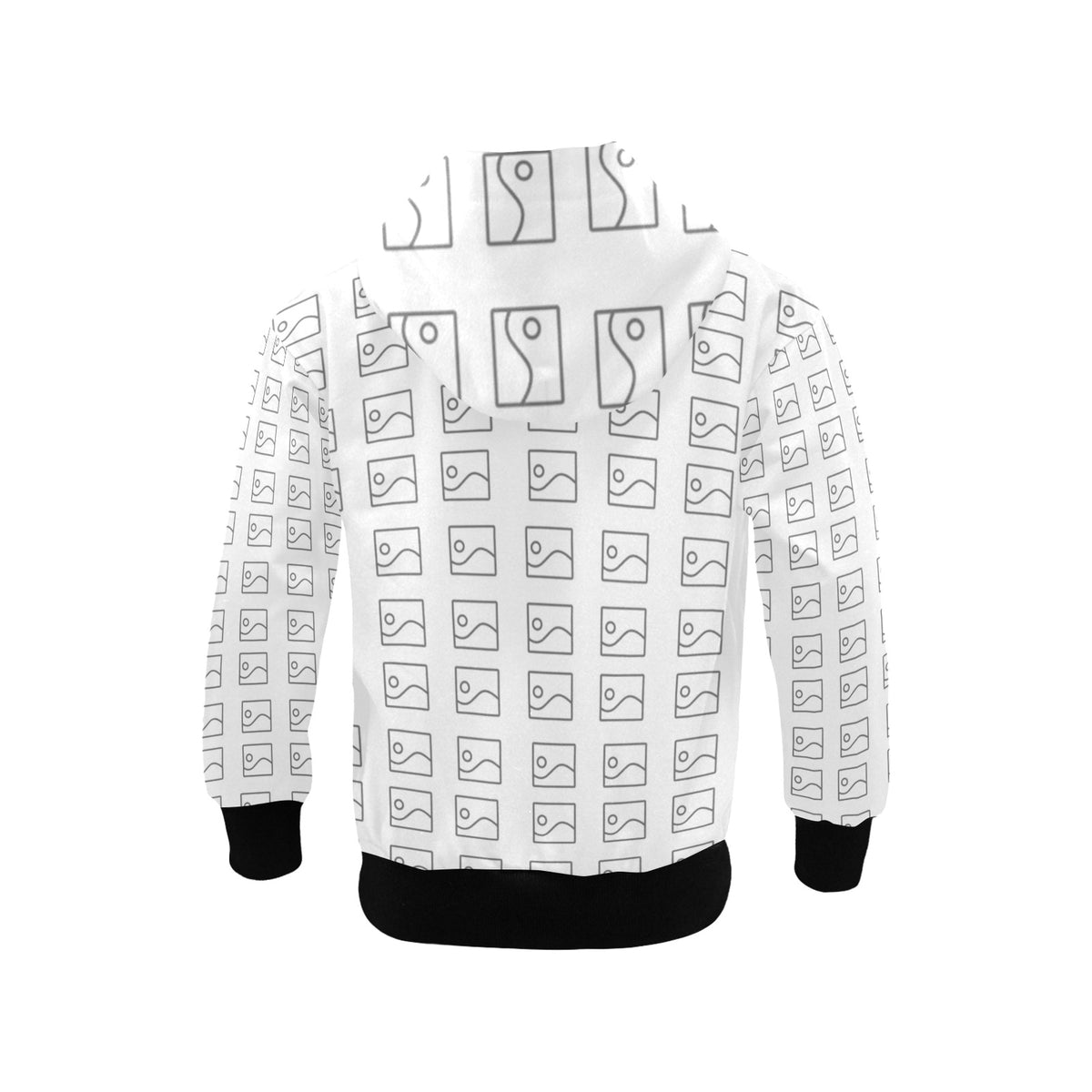 Sudadera con Capucha y Cierre para Niña Grande – Modelo H58