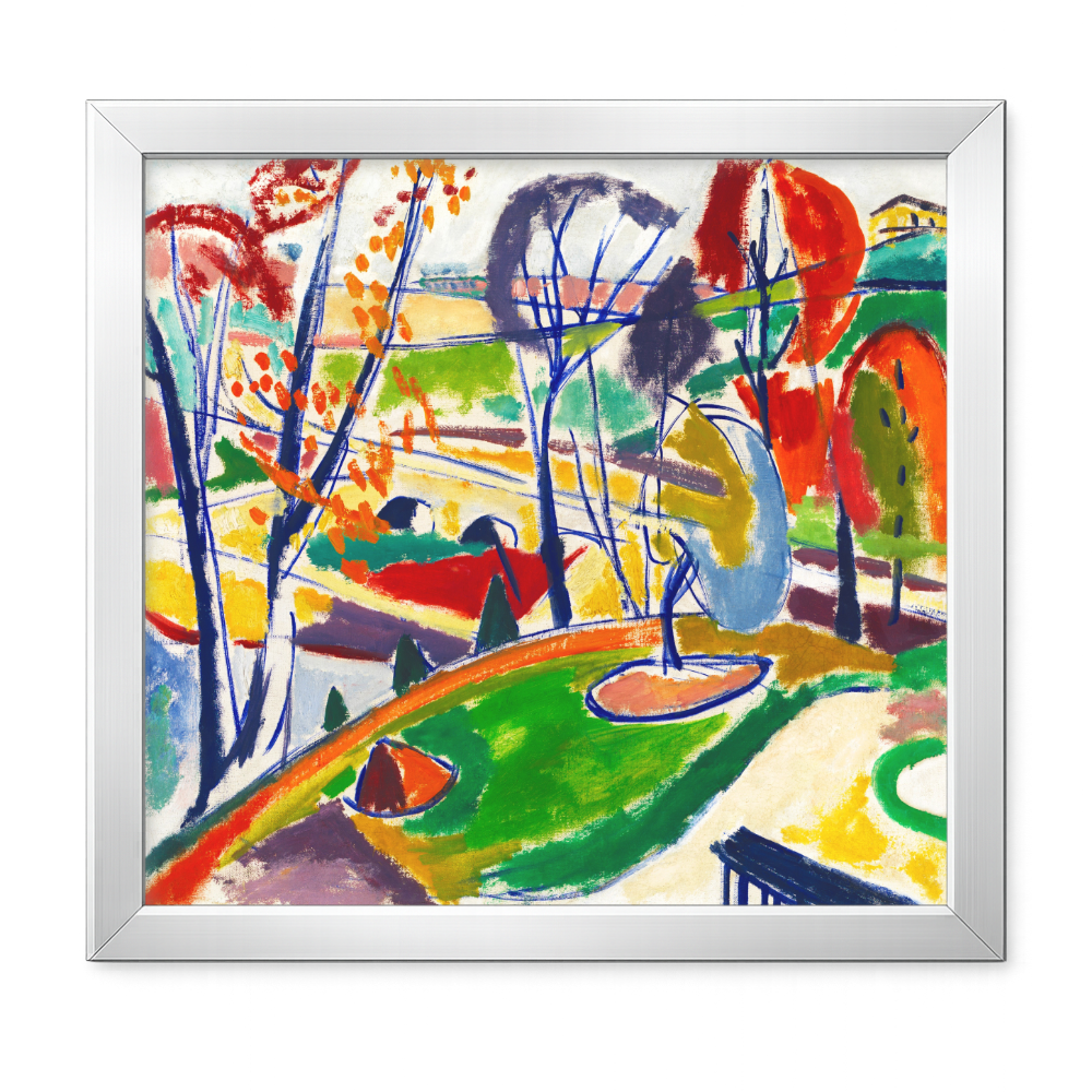 Recarga cuadrada Switch in Art impressa abstracto "Jardín de Colores en Libertad"