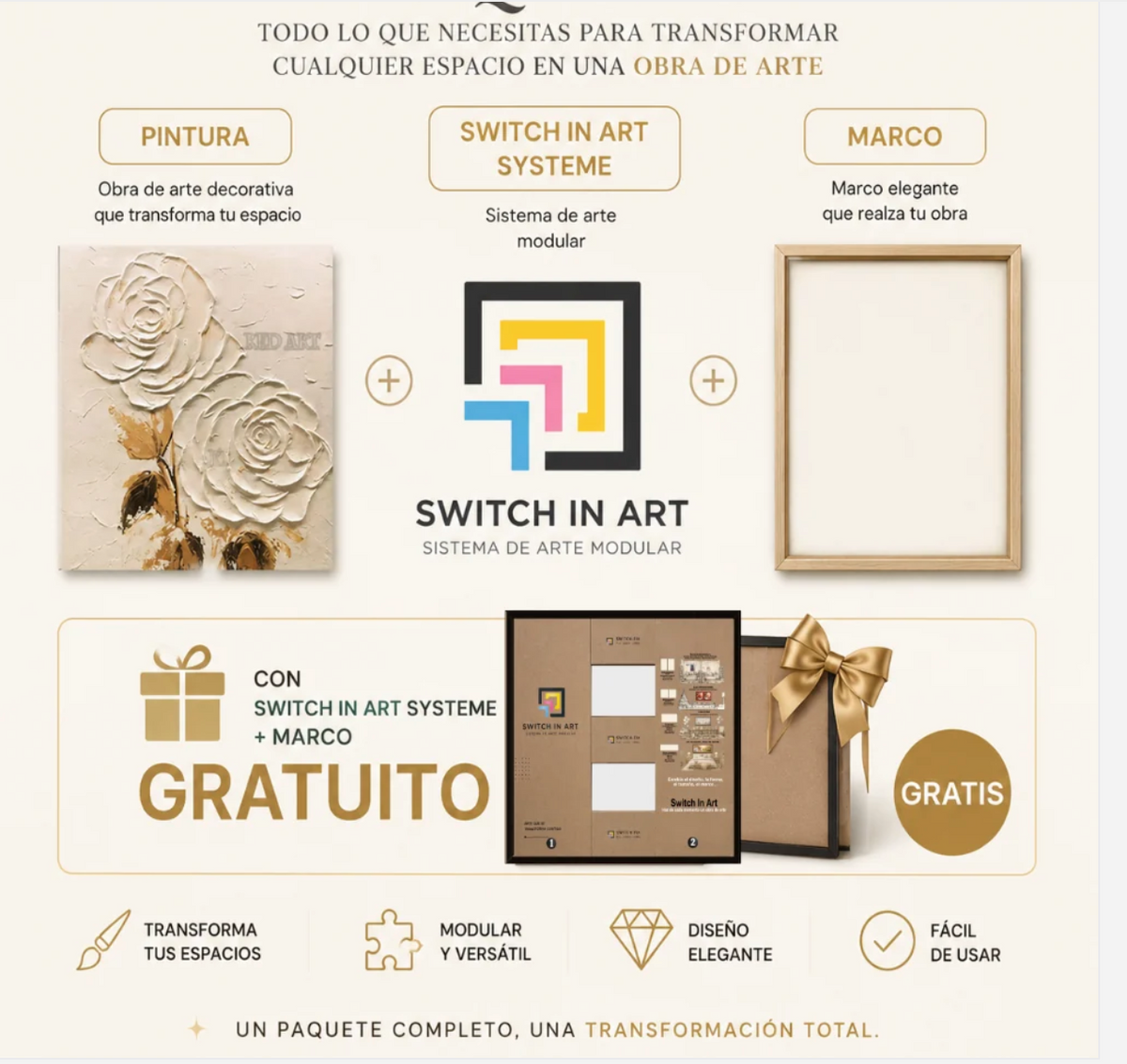 Arte Abstracto sin Marco para Pared, Decoración Moderna para Habitación Infantil, Lienzo con Dibujos Animados, Pintura al Óleo, Artículo Hecho a Mano, Personalizado+ Paquete Switch In Art completo