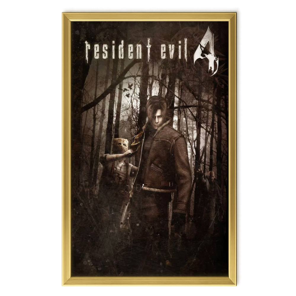 Recarga vertical Larga Switch in Art impressa Videojuegos"Resident Evil 4: El bosque del terror"