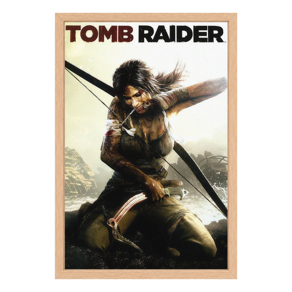Recarga vertical Larga Switch in Art impressa Videojuegos"Tomb Raider:El origen de una leyenda"