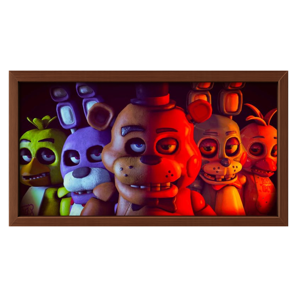 Recarga horizontal Estrecha Switch in Art impressa Videojuegos"Five Nights at Freddy's "La noche nunca termina""