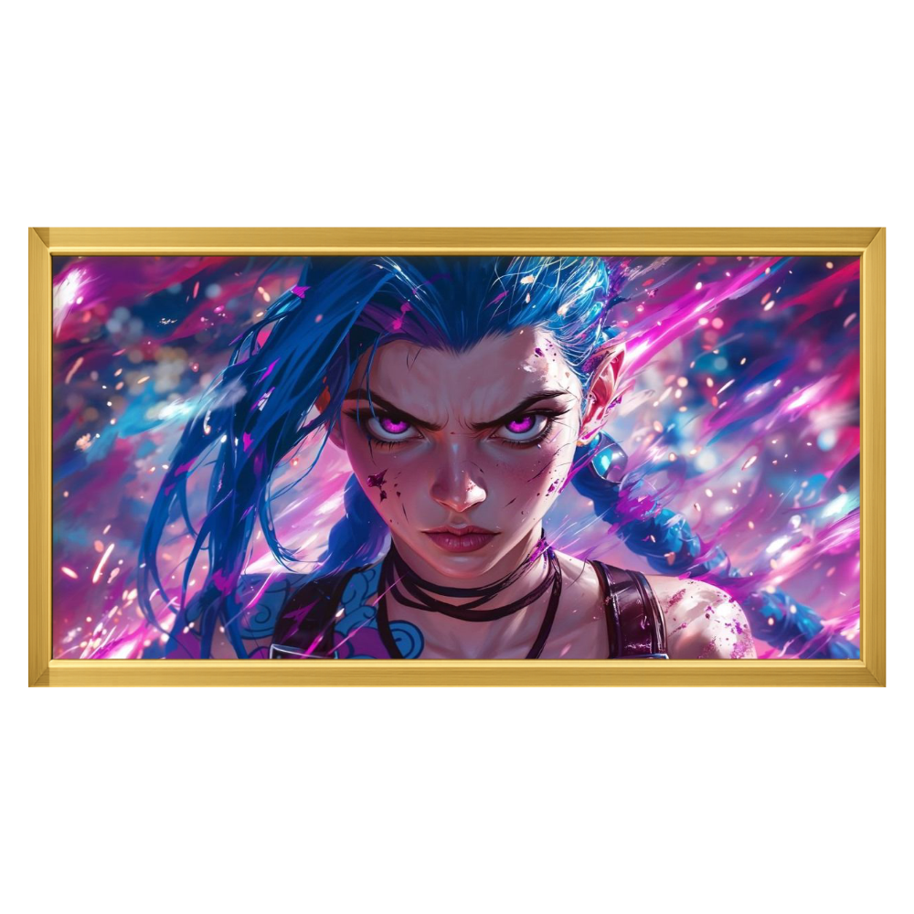 Recarga horizontal Estrecha Switch in Art impressa Videojuegos"Jinx: Caos de neón"