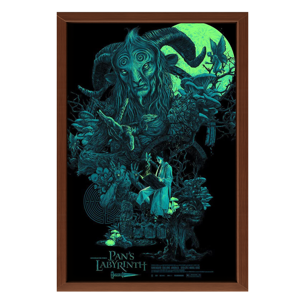 Recarga vertical Larga Switch in Art impressa pelicula "Póster ilustrado de El laberinto del fauno"
