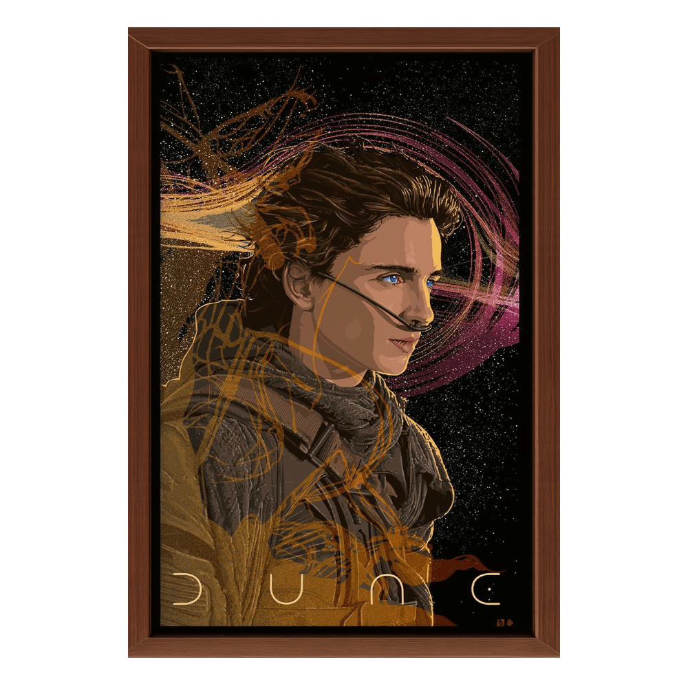 Recarga vertical Larga Switch in Art impressa pelicula " Póster ilustrado de Dune "