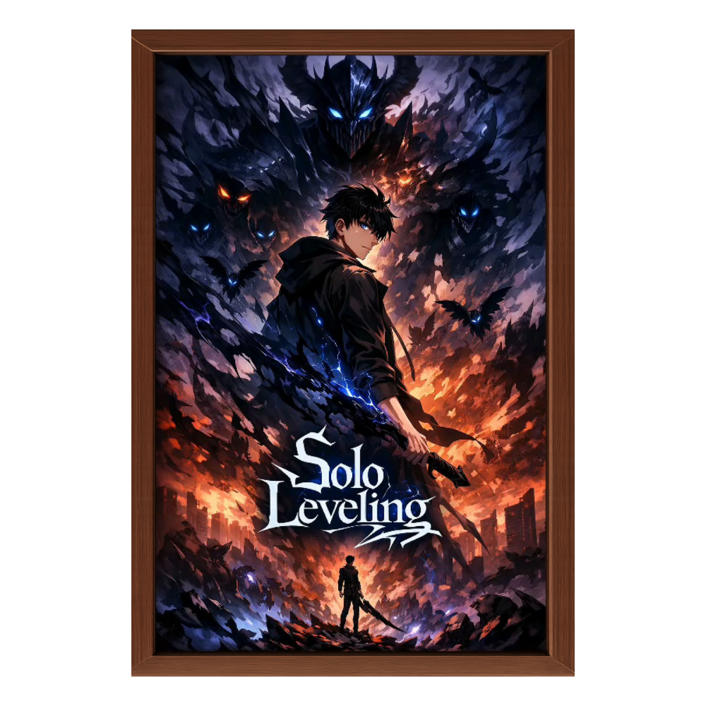 Recarga Vertical Larga Switch in Art impressa Anime"Solo Leveling"