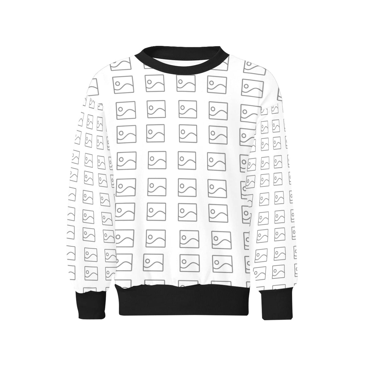 Sudadera Afelpada Infantil con Estampado Completo
