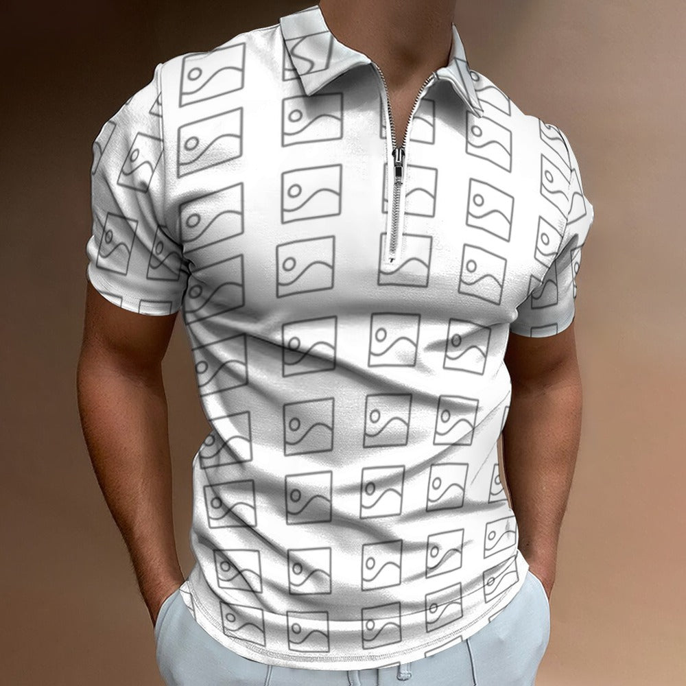 Short sleeve polo shirt