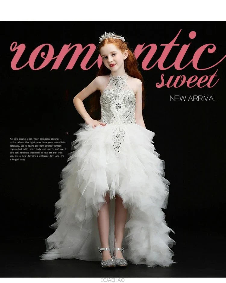 Vestido corto de lujo