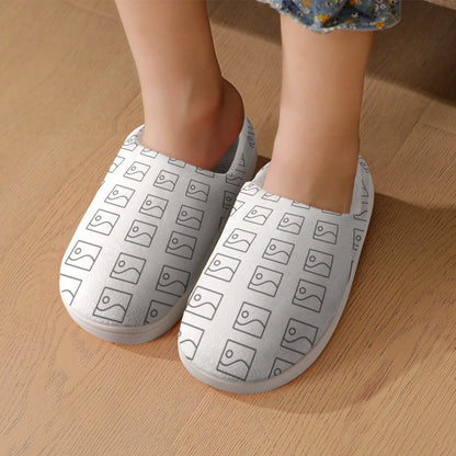 Pantuflas Infantiles de Franela con Suela Antideslizante