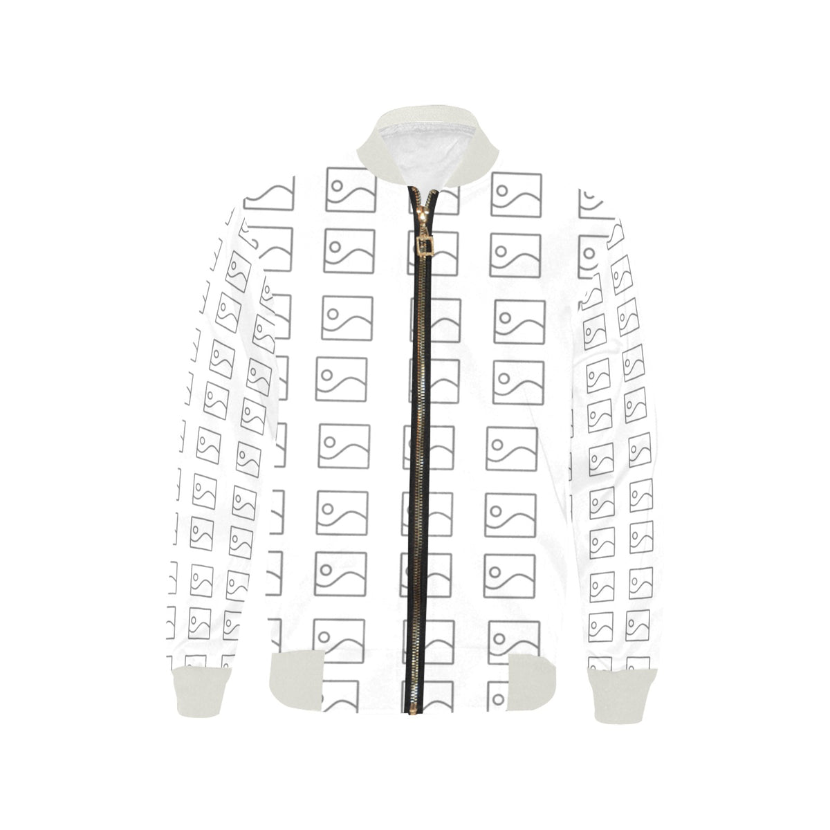 Chamarra Bomber Infantil con Estampado Completo – Modelo H40