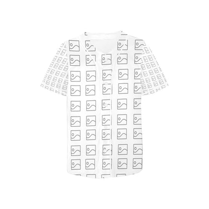 Jersey Infantil de Béisbol con Estampado Completo – Modelo T50