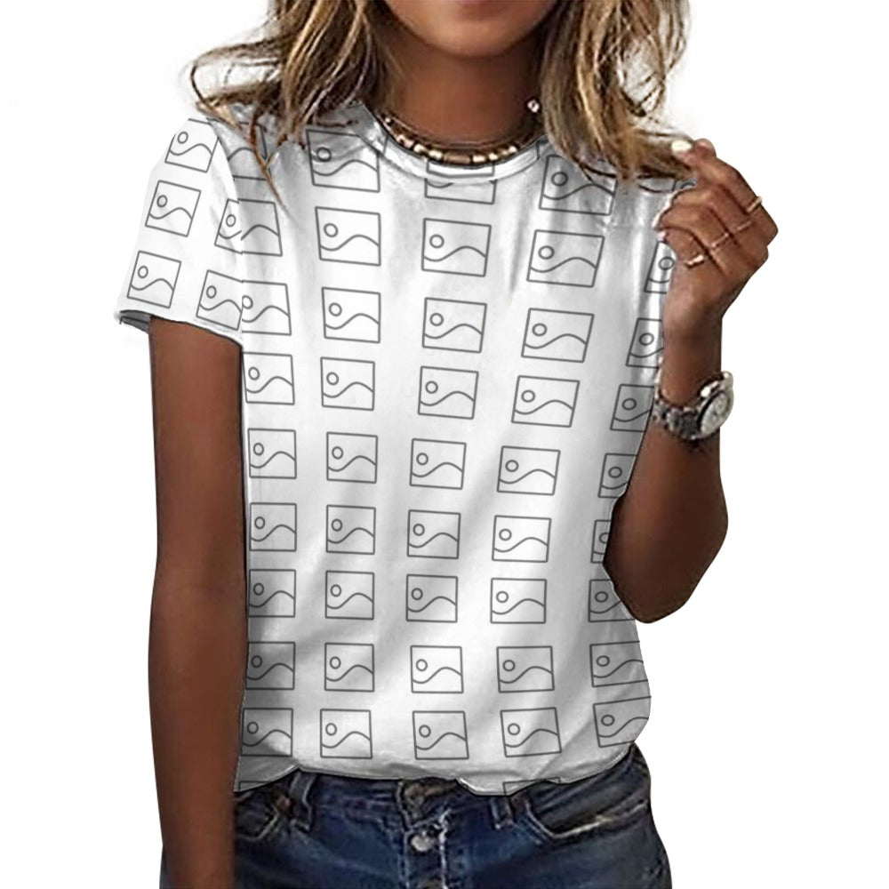 Camiseta para mujer 100 % algodón