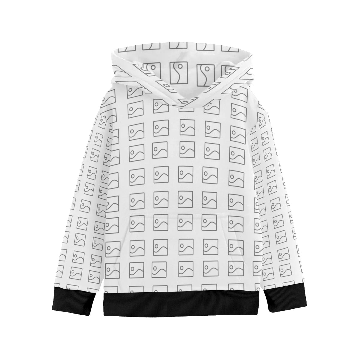 Sudadera de Manga Larga con Capucha para Niña Grande