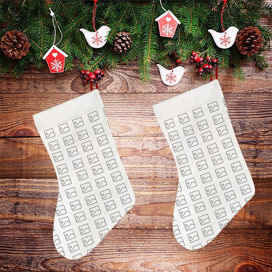 Calcetín Navideño Decorativo Personalizado