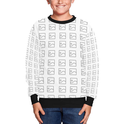 Sudadera Afelpada Infantil con Estampado Completo