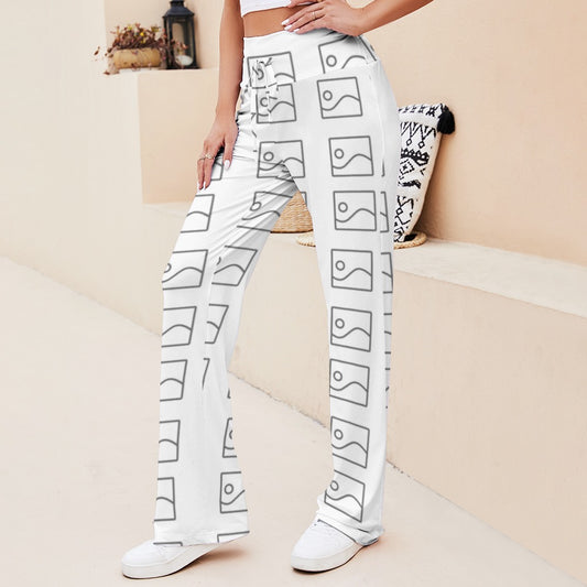 Pantalones de yoga rectos con cordón ajustable XP