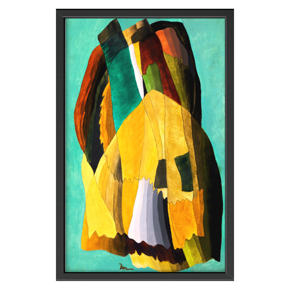 Recarga vertical Larga Switch in Art impressa abstracto "Manto de colores"