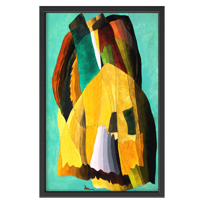 Recarga vertical Larga Switch in Art impressa abstracto "Manto de colores"