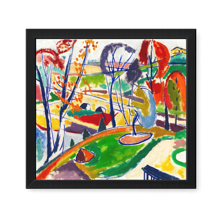 Recarga cuadrada Switch in Art impressa abstracto "Jardín de Colores en Libertad"