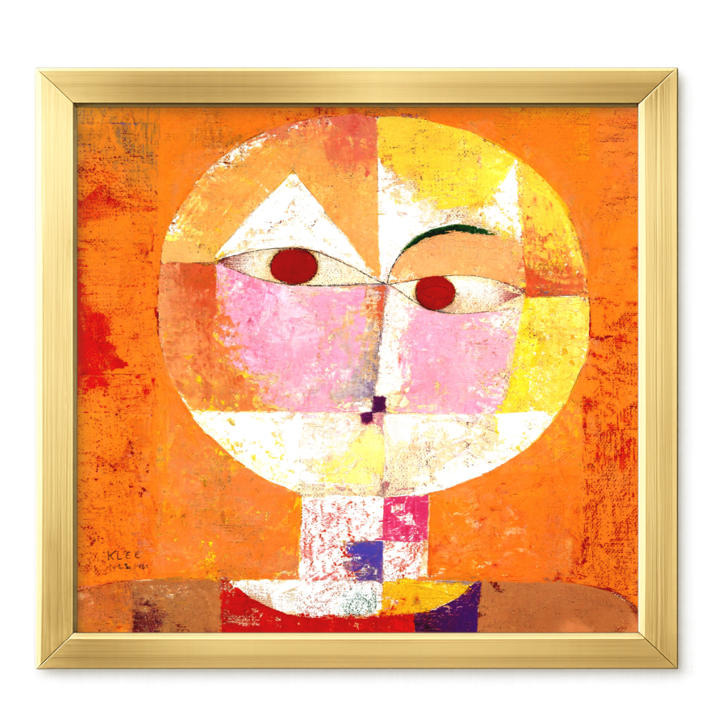Recarga cuadrada Switch in Art impressa abstracto "Rostro de Luz Interior"