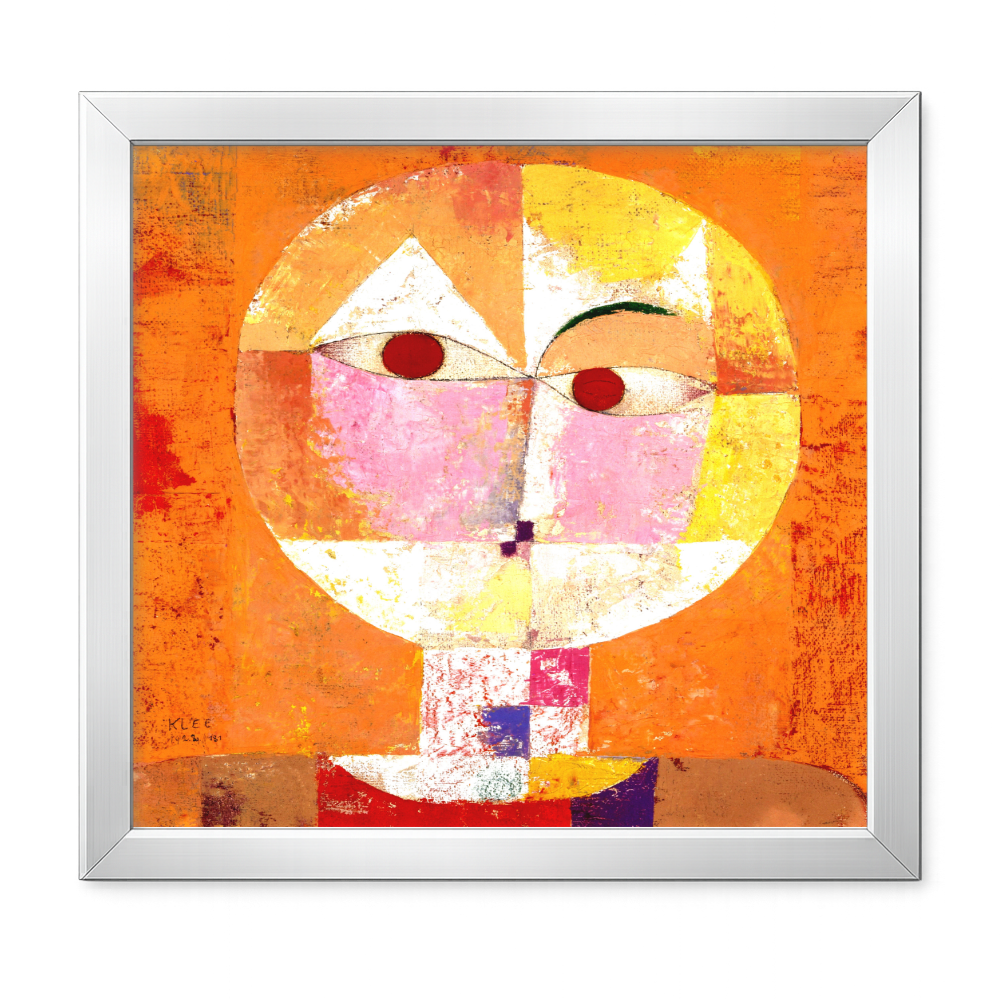 Recarga cuadrada Switch in Art impressa abstracto "Rostro de Luz Interior"