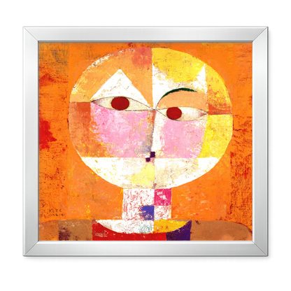 Recarga cuadrada Switch in Art impressa abstracto "Rostro de Luz Interior"