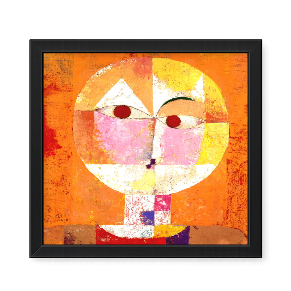 Recarga cuadrada Switch in Art impressa abstracto "Rostro de Luz Interior"