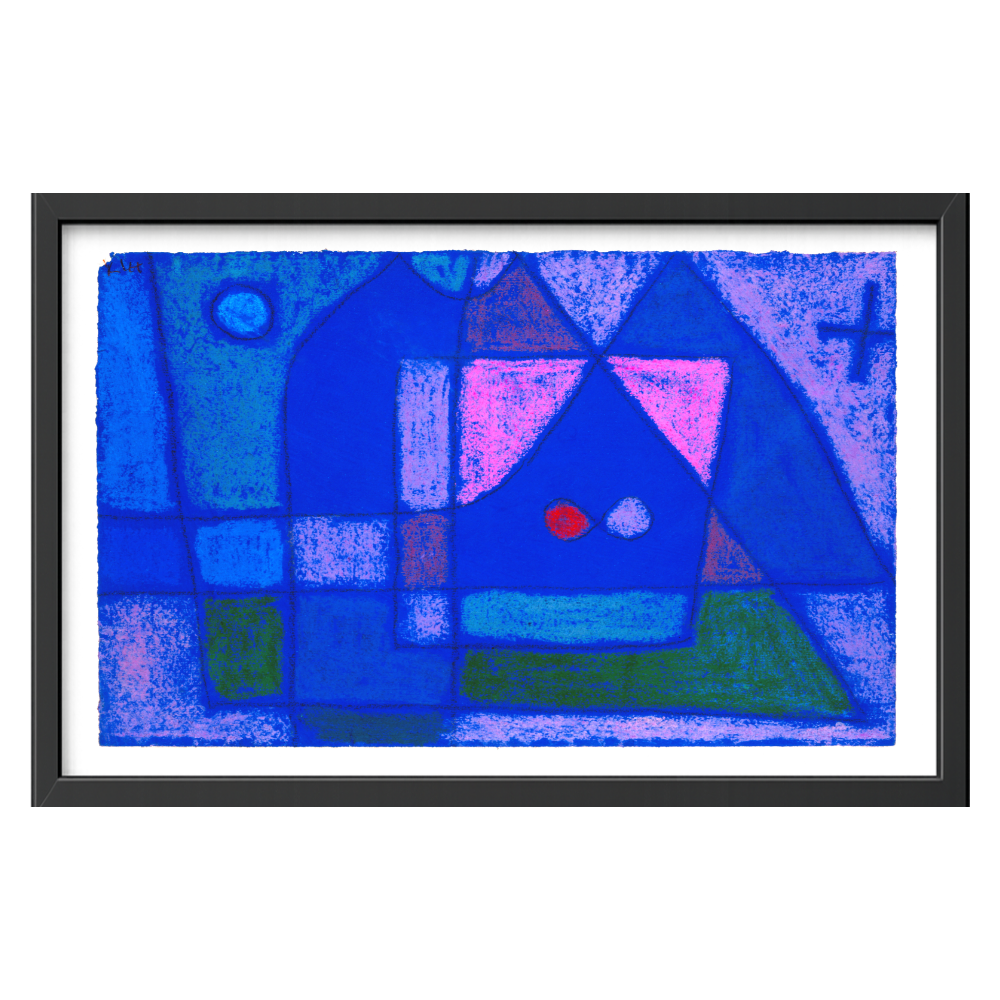 Recarga horizontal Larga Switch in Art impressa abstracto "Ecos del Infinito"