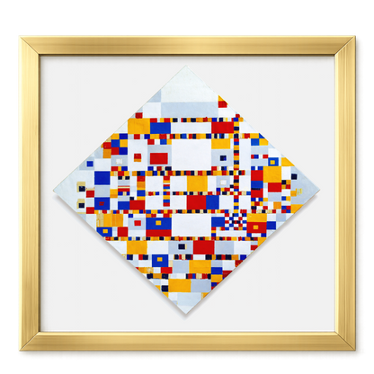 Recarga cuadrada Switch in Art impressa abstracto "Mosaico de la Armonía Moderna"