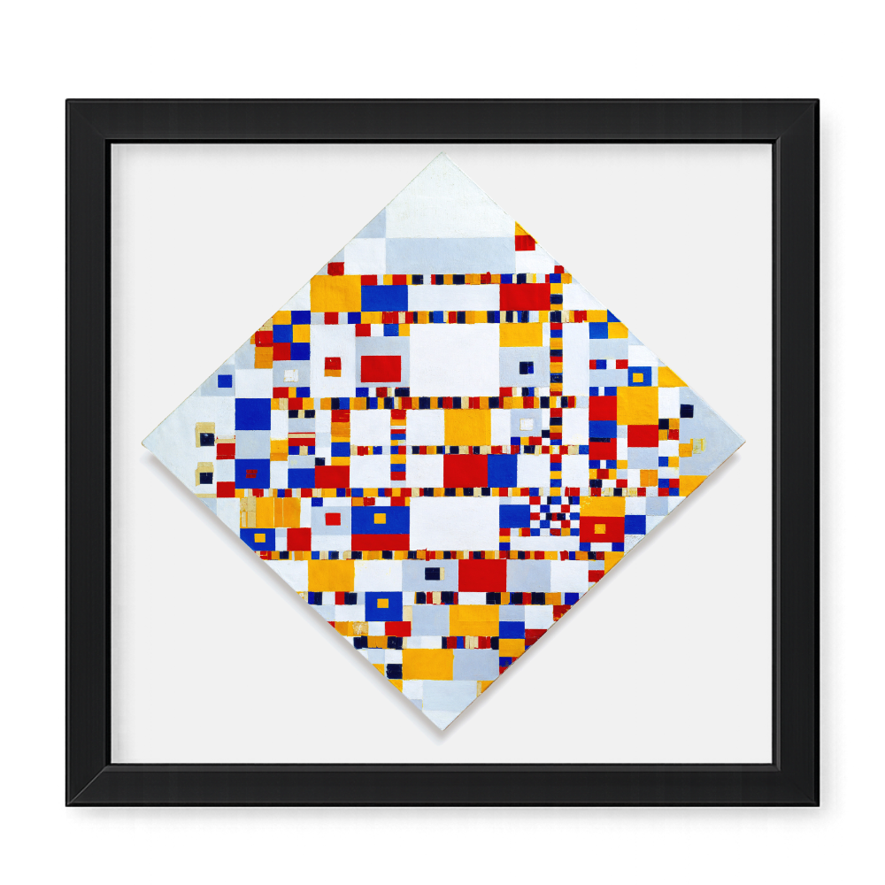 Recarga cuadrada Switch in Art impressa abstracto "Mosaico de la Armonía Moderna"