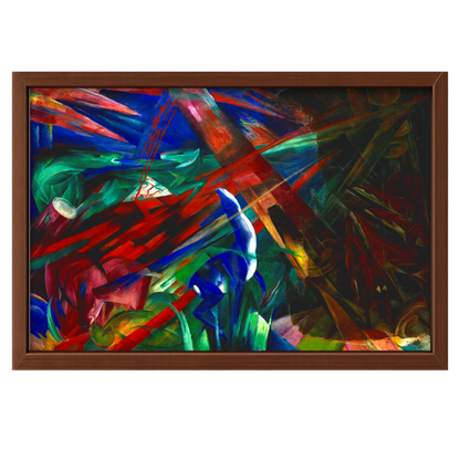 Recarga horizontal Larga Switch in Art impressa abstracto "Energía en Movimiento"