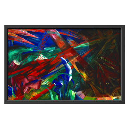 Recarga horizontal Larga Switch in Art impressa abstracto "Energía en Movimiento"