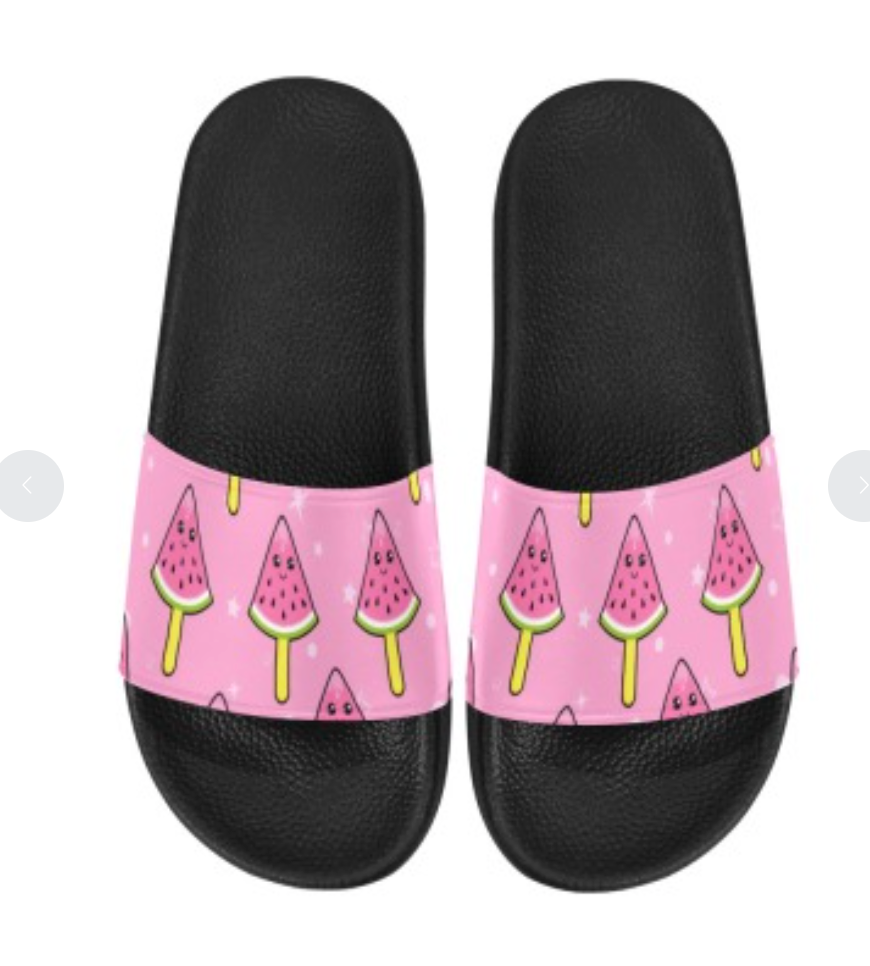 Sandalias Slide para Mujer con Estampado Completo