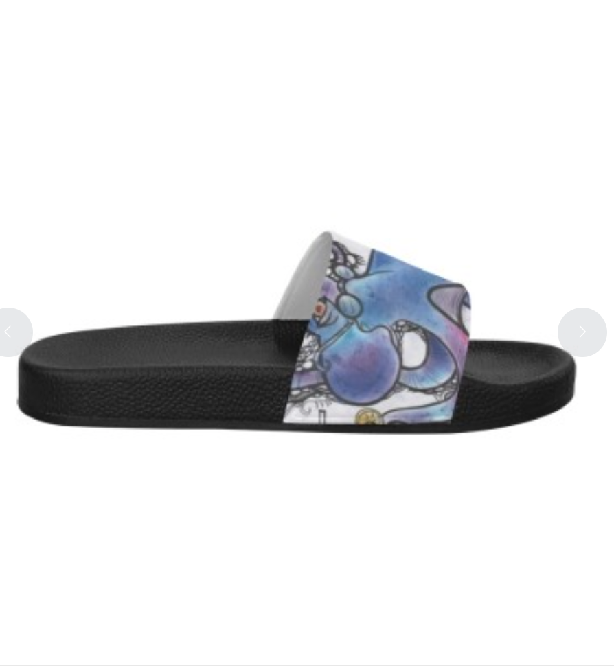 Sandalias Slide para Hombre con Estampado Completo
