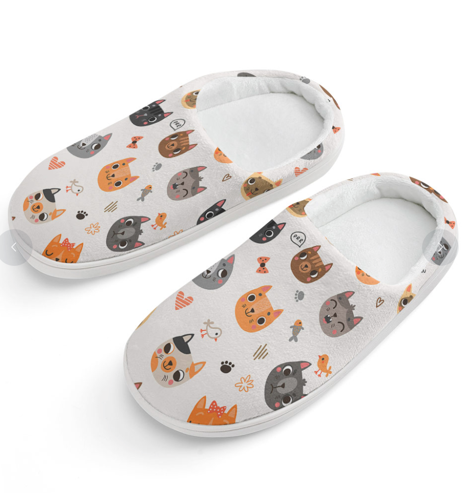 Pantuflas Infantiles de Franela con Suela Antideslizante