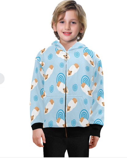 Sudadera con Capucha y Cierre para Niño Grande – Modelo H58
