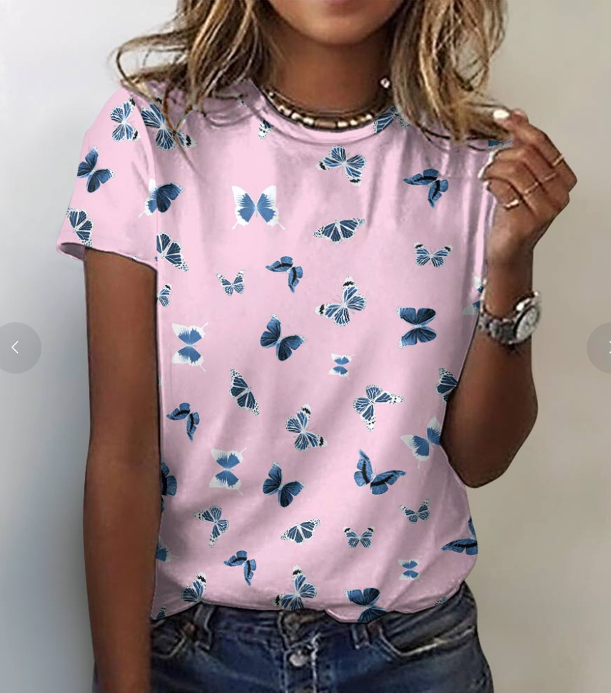 Camiseta para mujer 100 % algodón
