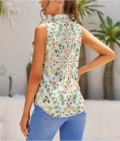 Top de verano sin mangas para mujer