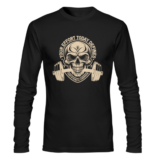 Custom Gildan Men's Long sleeve T-shirt T08