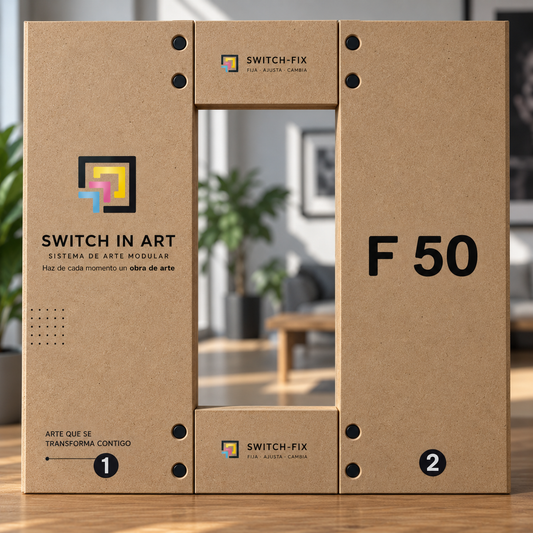 Familia F50 — Bastidor Universal Switch IN Art