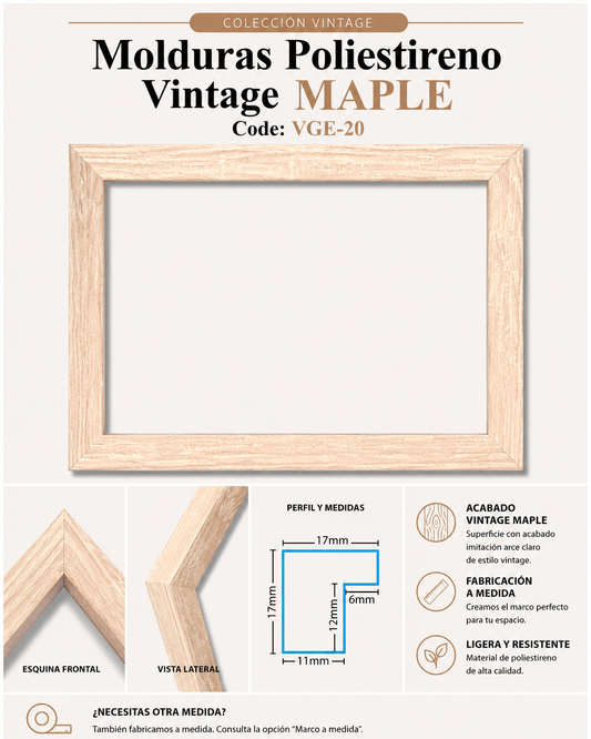 Marco Essential Colección Vintage MAPLE VGE-20