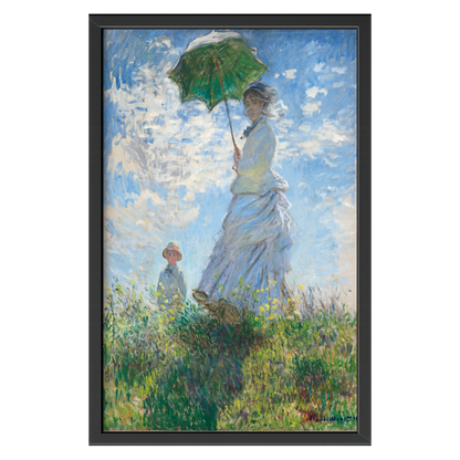 Recarga vertical Larga Switch in Art impressa Claude Monet "Madame Monet y su hijo"