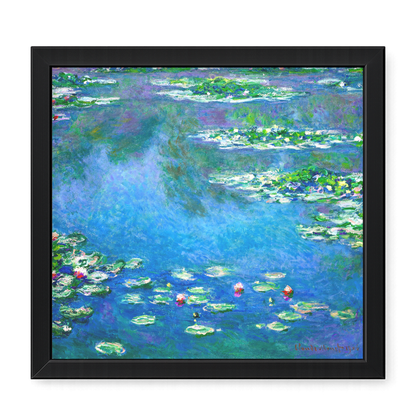 Recarga Cuadrado Switch in Art impressa Claude Monet "Nenúfares"