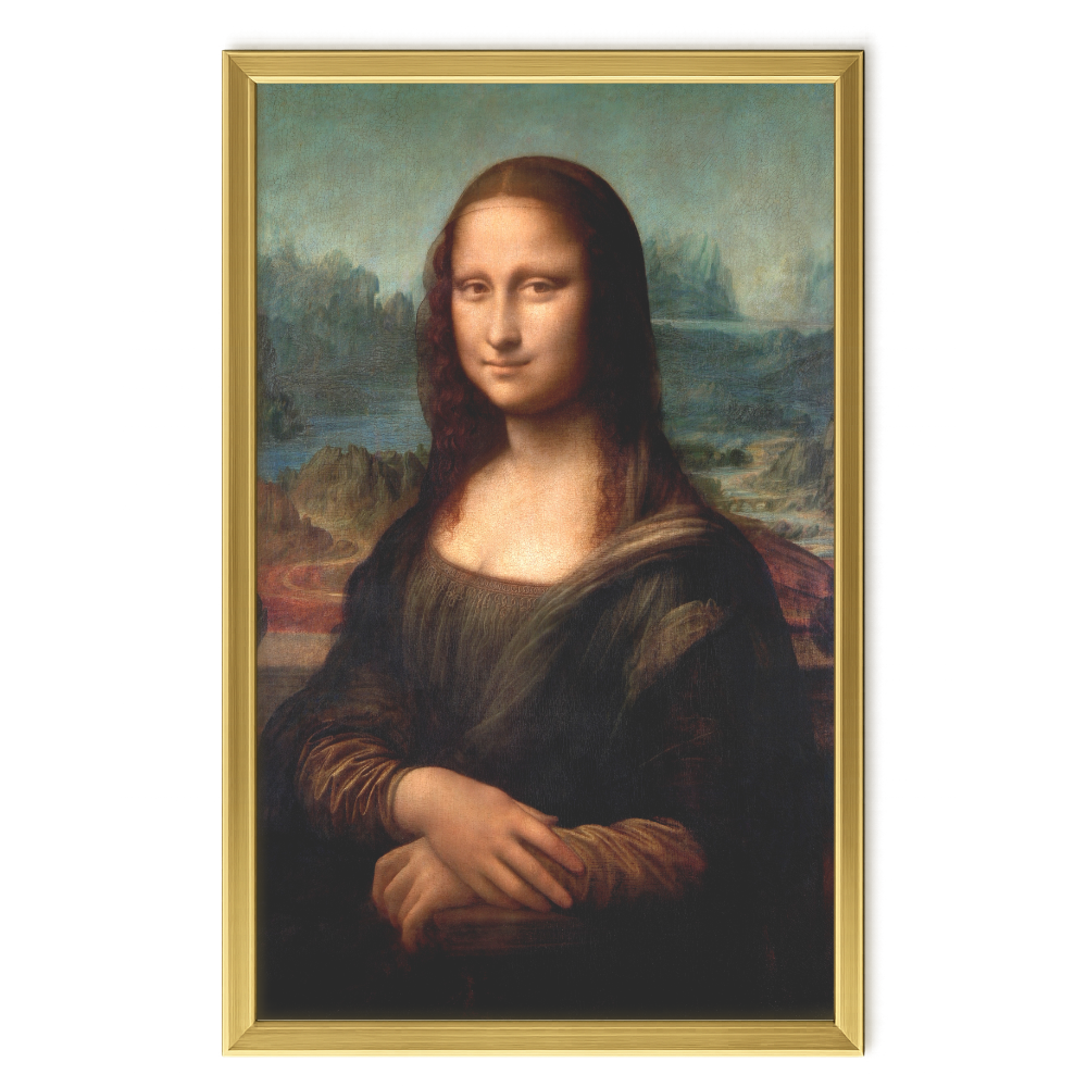 Recarga vertical Larga Switch in Art impressa Da Vinci "La Mona Lisa"