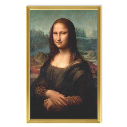 Recarga vertical Larga Switch in Art impressa Da Vinci "La Mona Lisa"