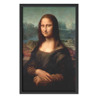 Recarga vertical Larga Switch in Art impressa Da Vinci "La Mona Lisa"