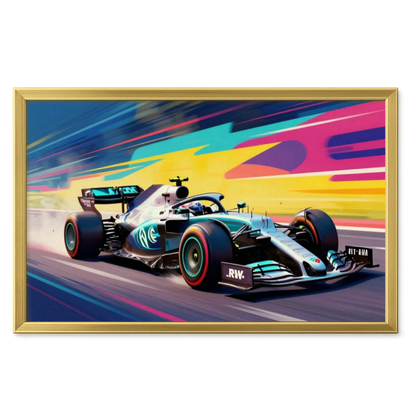 Recarga horizontal Larga Switch in Art impressa Formula 1 "Velocidad Sin Límites"