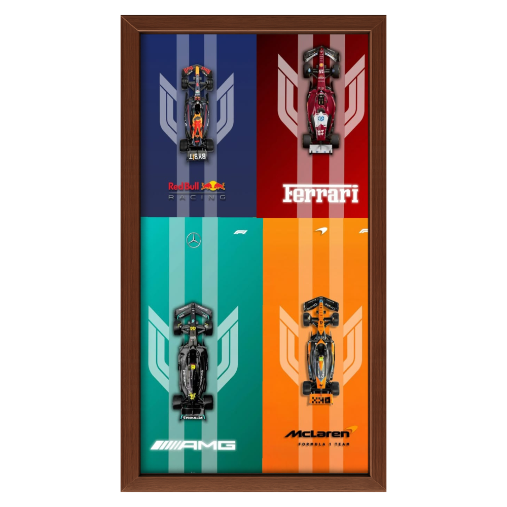 Recarga Vertical Estrecha Switch in Art impressa Formula 1 "Las Leyendas de la Velocidad"
