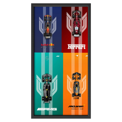 Recarga Vertical Estrecha Switch in Art impressa Formula 1 "Las Leyendas de la Velocidad"